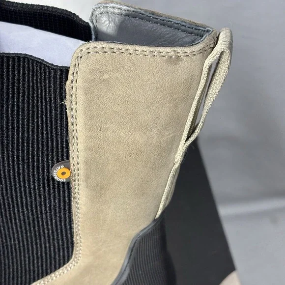 Bogs Holly Chelsea Leather Waterproof Women's Casual Boots, Taupe, Sz. 10 NEW - Picture 8 of 16
